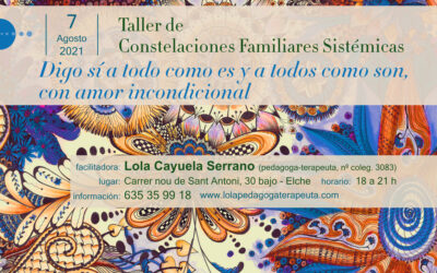 TALLER DE CONSTELACIONES FAMILIARES Y SISTÉMICAS.