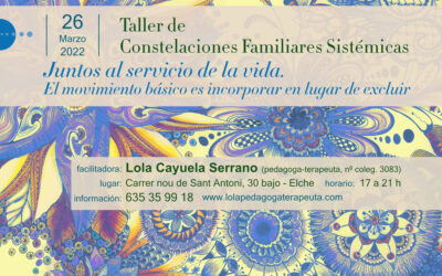TALLER DE CONSTELACIONES FAMILIARES SISTÉMICAS
